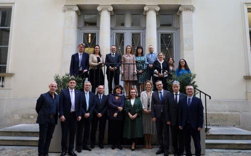 délégation albanaise au CSM