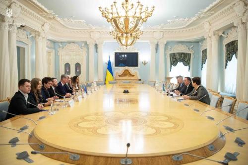 Déplacement en Ukraine d'une délégation du CSM