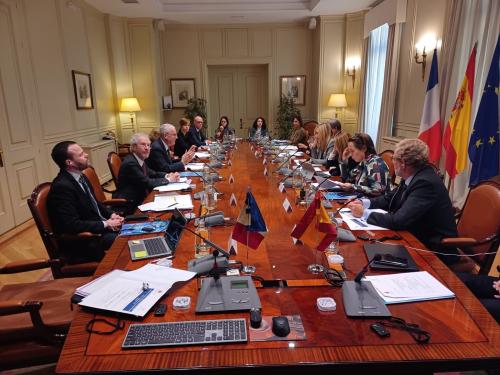 Photo réunion CSM à Madrid