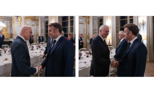 Premier président et procureur général à l'Elysée