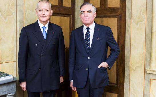 Bertrand Louvel et Jean-Claude Marin Bertrand Louvel et Jean-Claude Marin