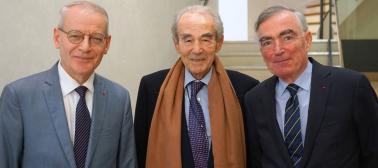 Robert Badinter et les présidents du CSM