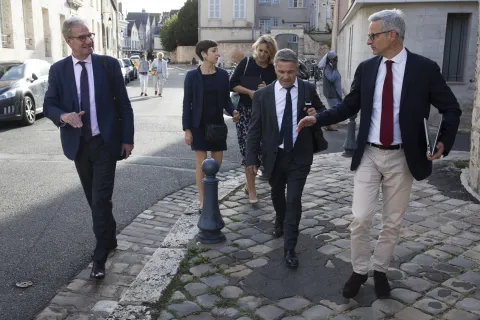 Membres du CSM en déplacement