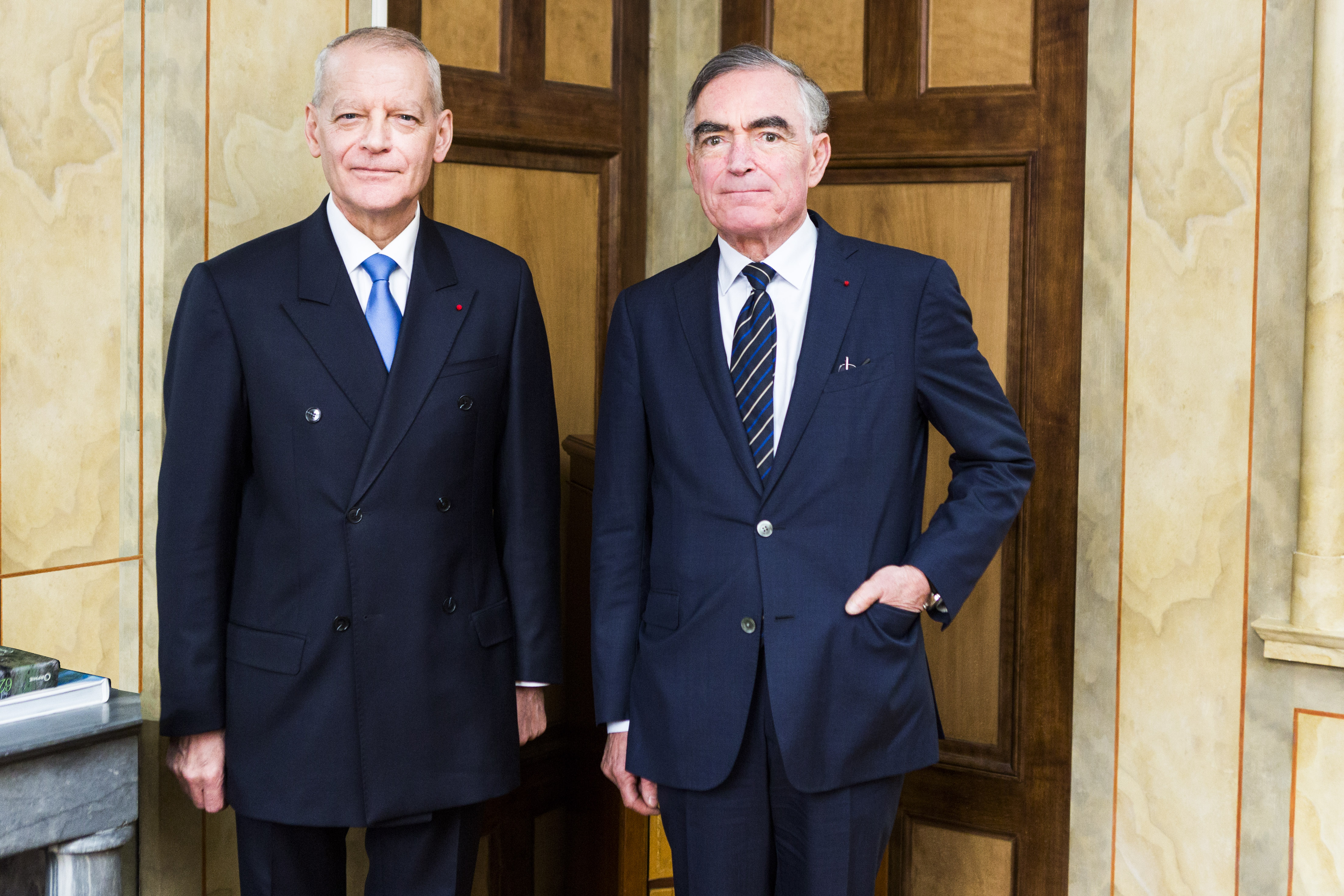Bertrand Louvel et Jean-Claude Marin Bertrand Louvel et Jean-Claude Marin