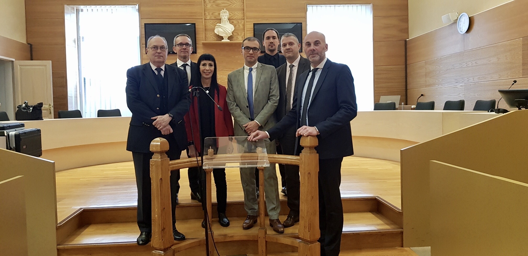 Tribunal de grande instance de Guéret, M. Bergougnous, M. Mayet, Mme Fricero, M. Baron, M. Hurel, M. Sauvage, M. Giraud