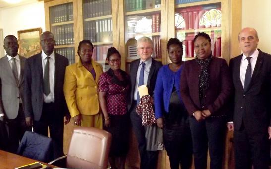 Délégation du CSM togolais Délégation du CSM togolais